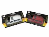 OBL812002 - 1:32 alloy back to commercial vehicles, open the door, the former light with light and sound within