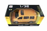 OBL812010 - 1:32 alloy back to commercial vehicles, open the door, the former light with light and sound within