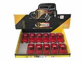 OBL812043 - Back to old Chevrolet truck 1:32 alloy, open the door, with sound and light
