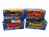 OBL812058 - 1:32 BMW mini cool. Porsche 918. Lamborghini bats. Land rover aurora alloy warrior sports car, the d