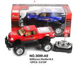 OBL813202 -  四通遥控带2灯的士头  (包电)