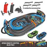 OBL813370 - 灯光电动轨道车套装 (携便式手提盒子)