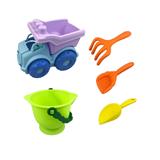 OBL813749 - Soft plastic beach covered 5 times