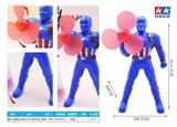 OBL814062 - Captain America hand fan (original package ABS) (1) only