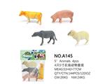 OBL814791 - 4只5寸农场动物套装