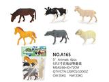 OBL814792 - 6只5寸农场动物套装