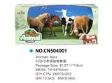 OBL814893 - 4只农场动物套装