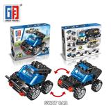 OBL814998 - 城市益智积木特警巡逻车（47PCS)  （可4款混装）