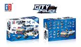 OBL815015 - 益智城市积木警察系31变特警车（175PCS）