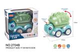 OBL815115 - Electric dinosaur sanitation car lights (music)