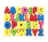 OBL815145 - 彩色木头英文字母 