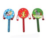 OBL815155 - Wooden cartoon small wave drum