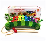 OBL815202 - Color box drag line animal hand knock