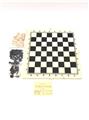 OBL815224 - 木制34CM宽国际象棋加西洋棋