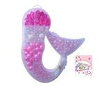 OBL815591 - 儿童美人鱼趣味串珠 红色(约110粒珠)