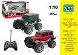 OBL815595 - 1：18四通灯光路虎卫士越野遥控车