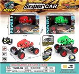 OBL815738 - 1:16四通2.4G越野霸王龙变形遥控车(不包电)