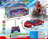 OBL815774 - 1: 14四通带3D灯光、前灯蜘蛛侠遥控车(不包电)