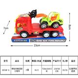 OBL815899 - 惯性拖头载工程车4款混装