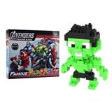 OBL816093 - 超级英雄绿巨人积木（135PCS）