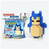 OBL816115 - Pokemon card than the beast with large particles blocks (181 PCS)