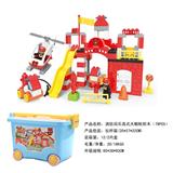 OBL816151 - 消防局兼容乐高大颗粒积木（79PCS）