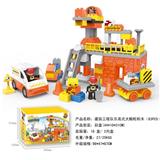 OBL816153 - 建筑工程队兼容乐高大颗粒积木（83PCS）