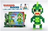 OBL816165 - 蒙面睡衣侠-GEKKO大颗粒积木（158PCS）