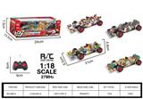 OBL816275 - Car 1:18 four-way graffiti equation