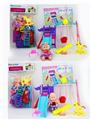 OBL816308 - 乐园套装配5寸表情娃+奶瓶+摇马(2款混装)