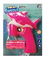 OBL816526 - Shark electric bubble gun with light