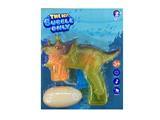 OBL816533 - Inertial dinosaur bubble gun (with lighting)