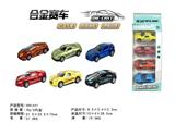 OBL816586 - Article 4 with 1:50 alloy police car back (conventional)