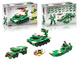 OBL816713 - Educational building blocks the military air vehicles (117 PCS) can be four assortments