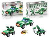 OBL816718 - Educational building, 123-297 military pickup (121 PCS) can be four assortments