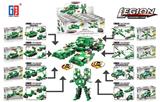 OBL816720 - Educational building military eight oneness of mammoth tanks (108-121 PCS) eight assortments