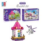 OBL816722 - Puzzle blocks the princess castle girl with pegasus tsai (131 PCS) (6, orange)
