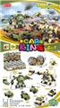 OBL816979 - Four eggs and military chariot deformation robot