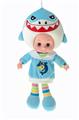 OBL817137 - 18-inch music shark doll (two color)