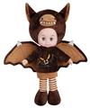 OBL817188 - 19 "inch music bat evil doll (dark brown)