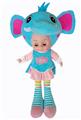 OBL817190 - 20-inch music elephant doll