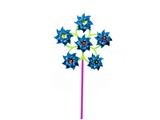 OBL817321 - Six color wheel windmills