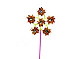 OBL817324 - Six color wheel windmills