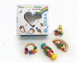 OBL817356 - Wooden bell covered 4 times