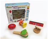 OBL817357 - Wooden instruments covered 5 times