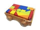 OBL817389 - Wooden blocks car