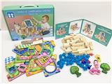 OBL817390 - Wooden 128 PCS building assembled