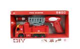 OBL818271 - DIY拆装升降消防车       （带IC，带电动螺丝刀）