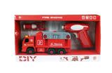 OBL818272 - DIY拆装水箱消防车      （带IC，带电动螺丝刀）