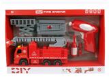 OBL818274 - 三合一消防车         （带IC,带电动螺丝刀）